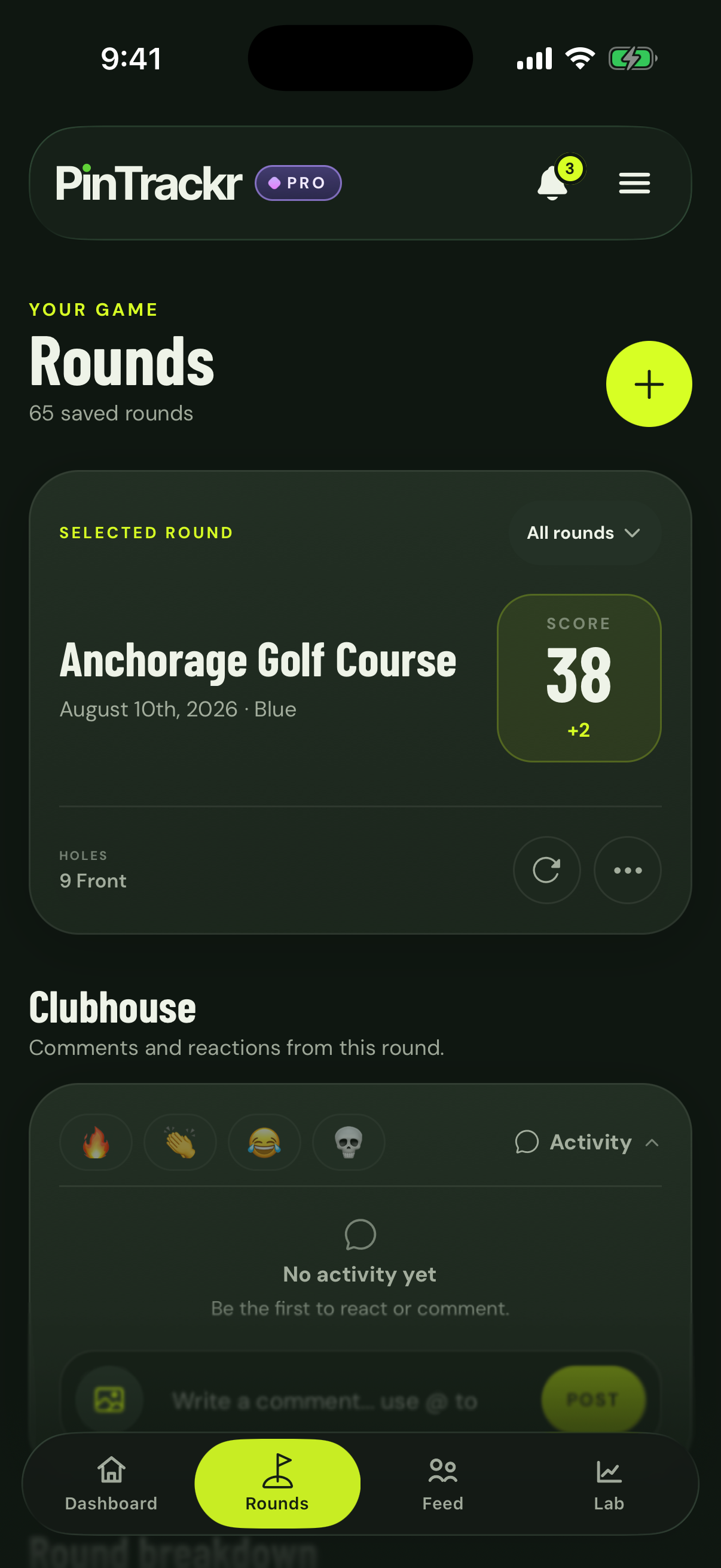 PinTrackr for iPhone — Where the season stands.